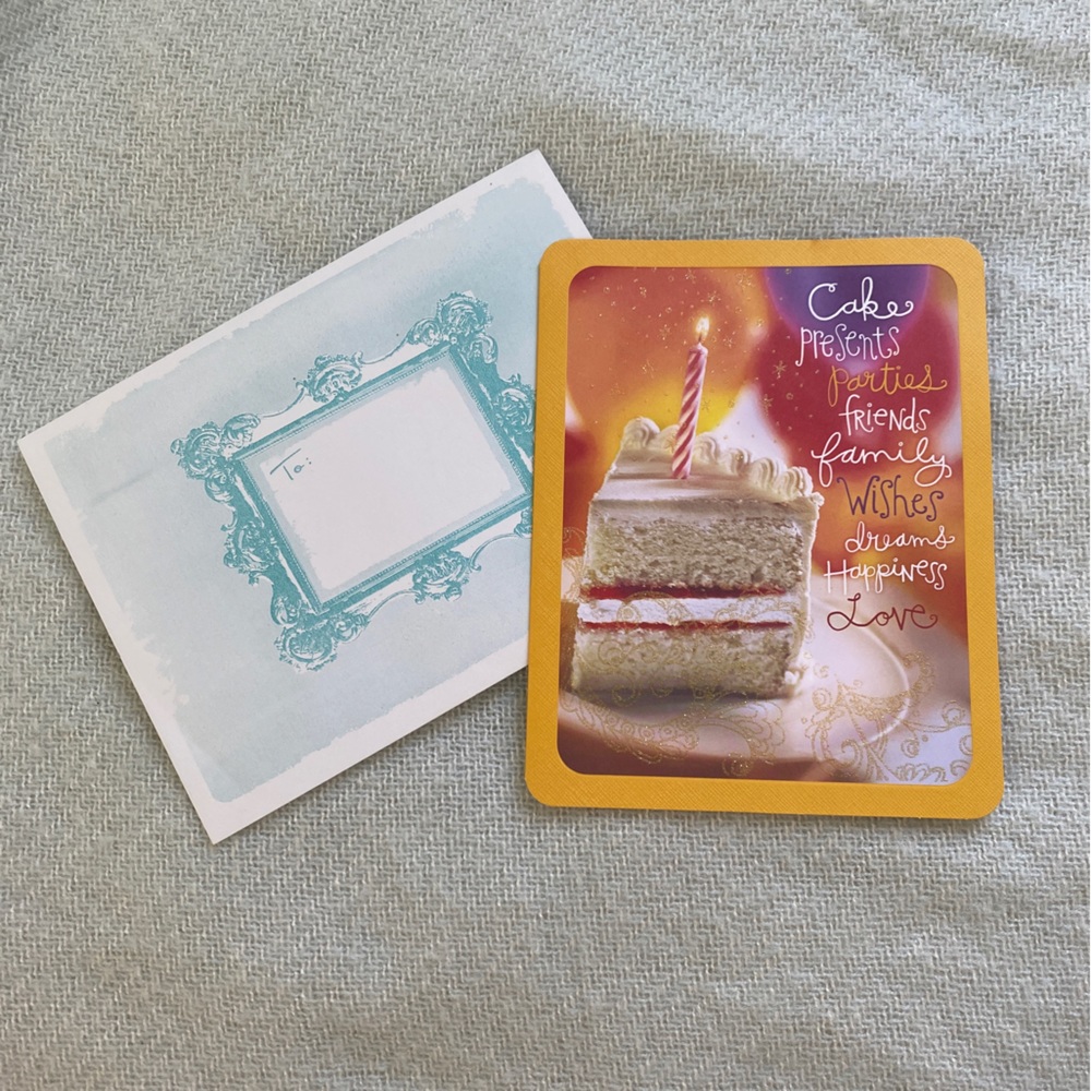 TAYLOR SWIFT BIRTHDAY CARD RARE